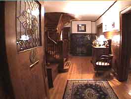 Houstonia B & B's front entrance